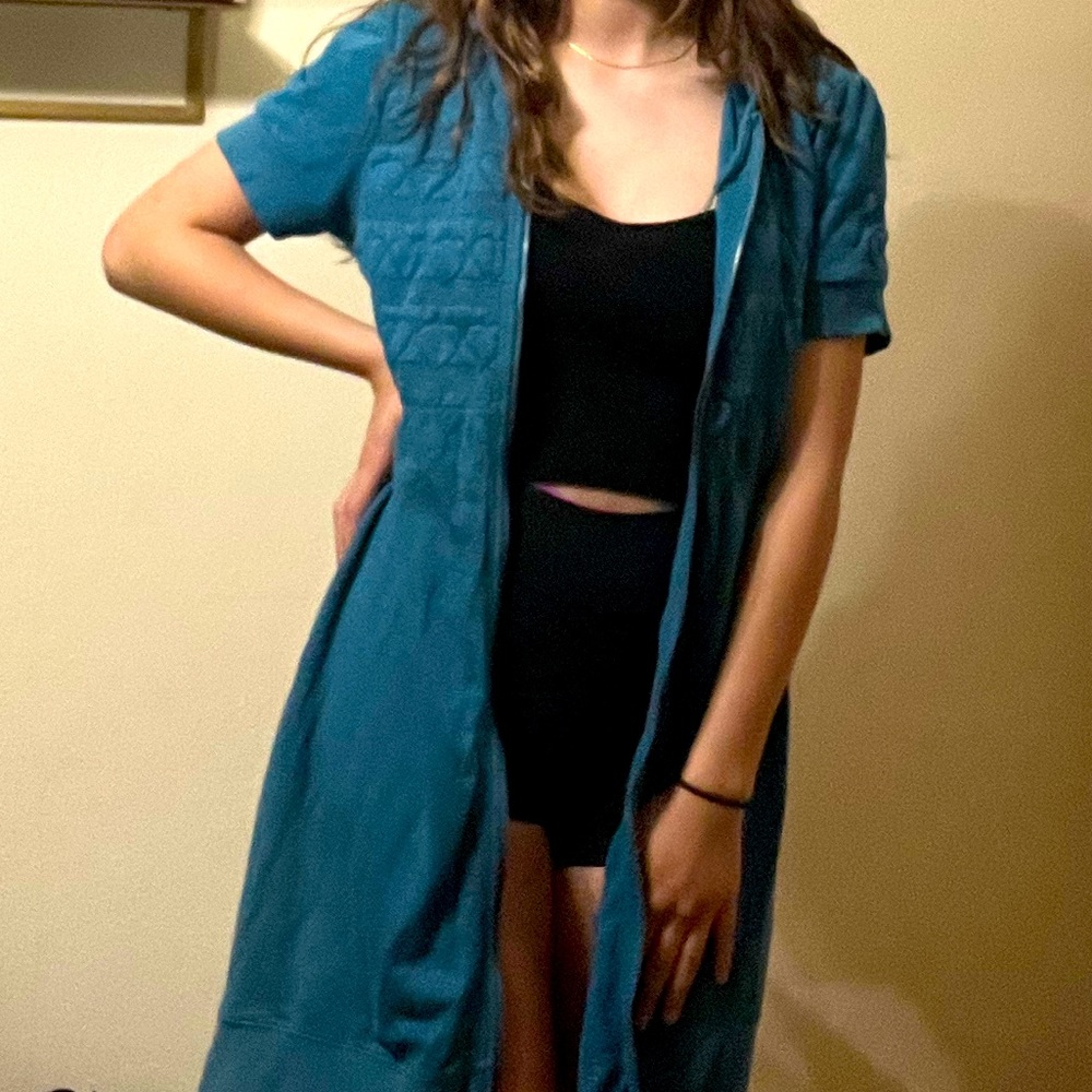 ROXY BEACH ZIP UP COVER UP